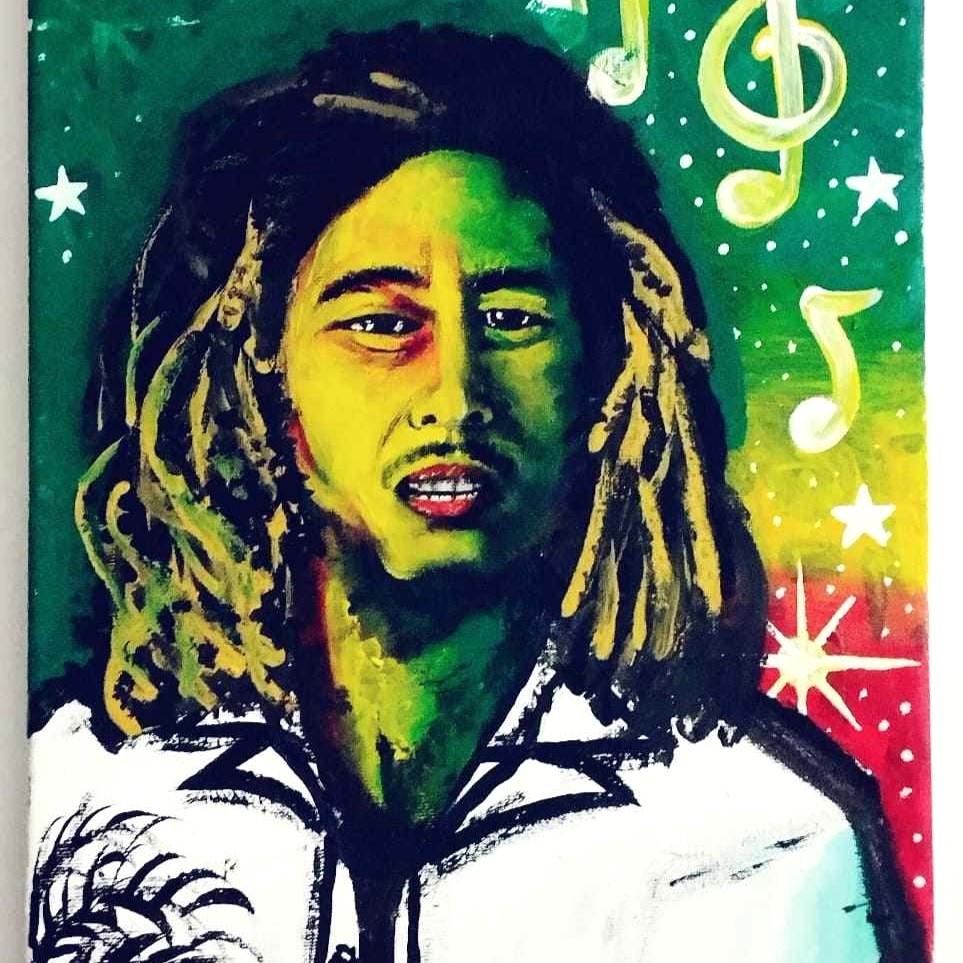 ARTE RASTA ACRILICO