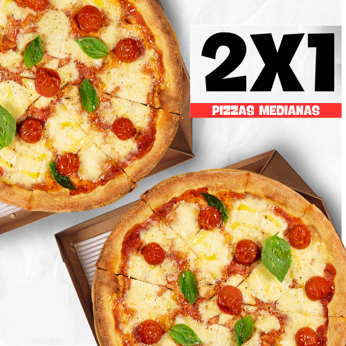 2x1 pizza mediterranea