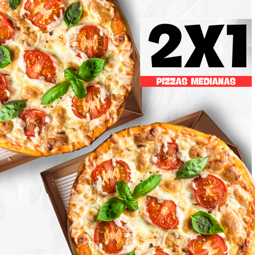 2x1 pizza margarita