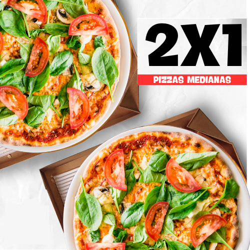 2x1 pizza napolitana
