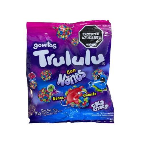 TRULULU CON NANOS 70GR X 24UND