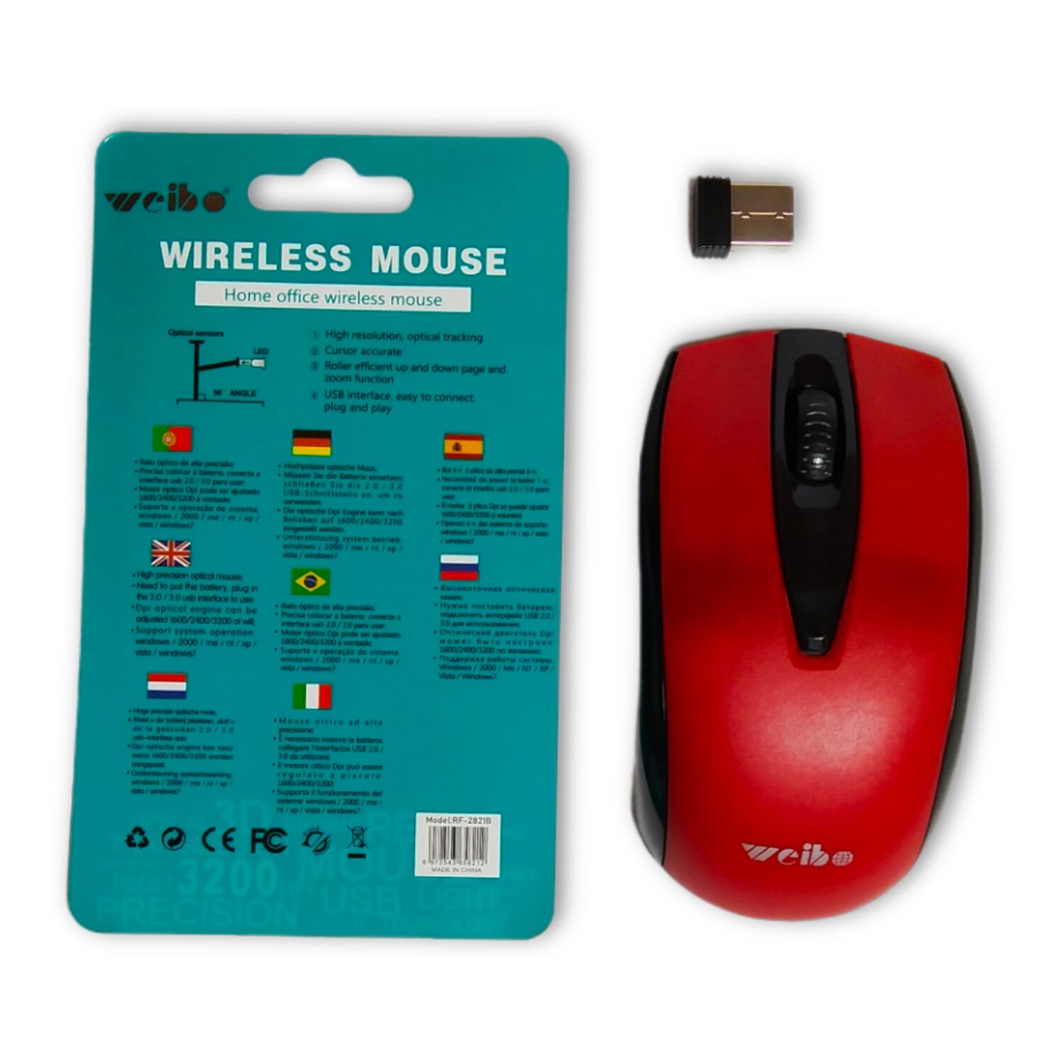 MOUSE INALAMBRICO WEIBO