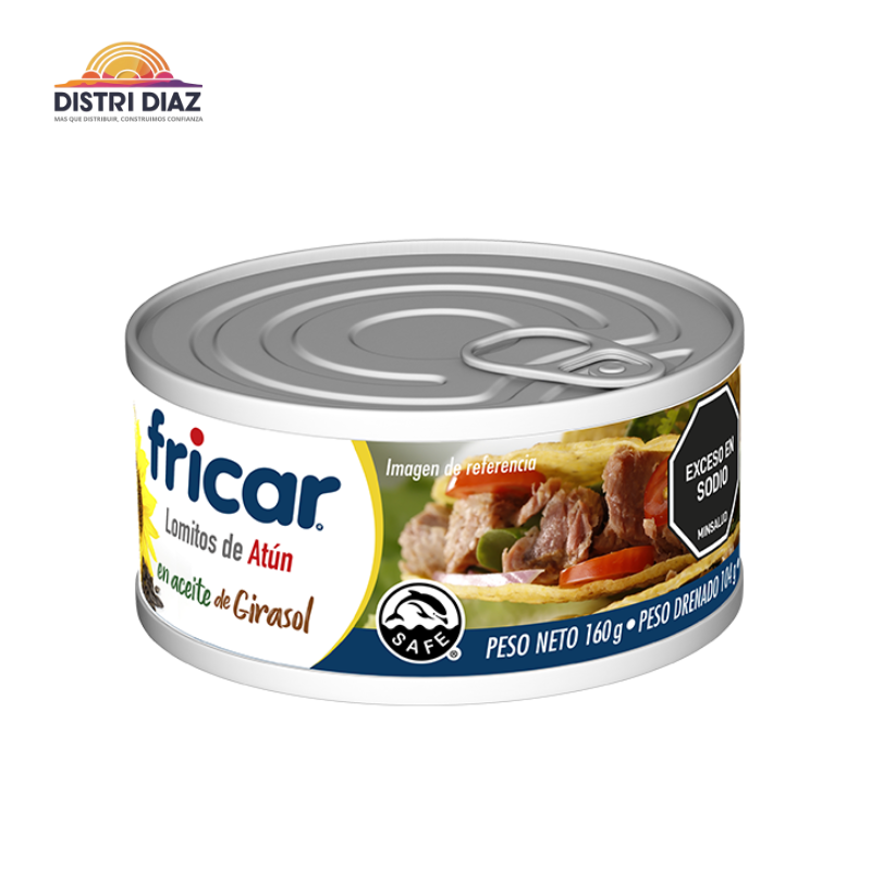 ATUN FRICAR 160 GR ACEITE GIRASOL