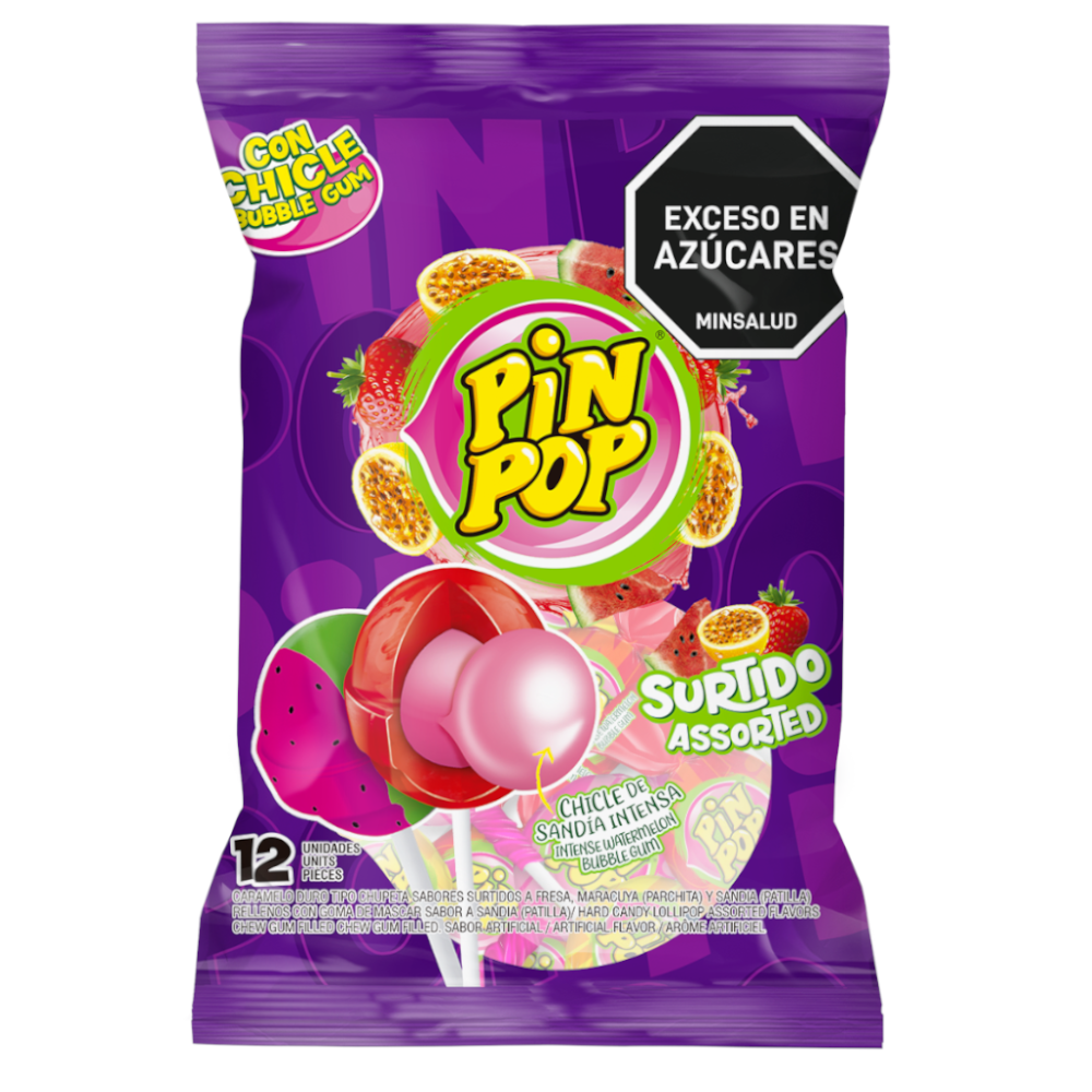 PIM POM SURTIDO X24