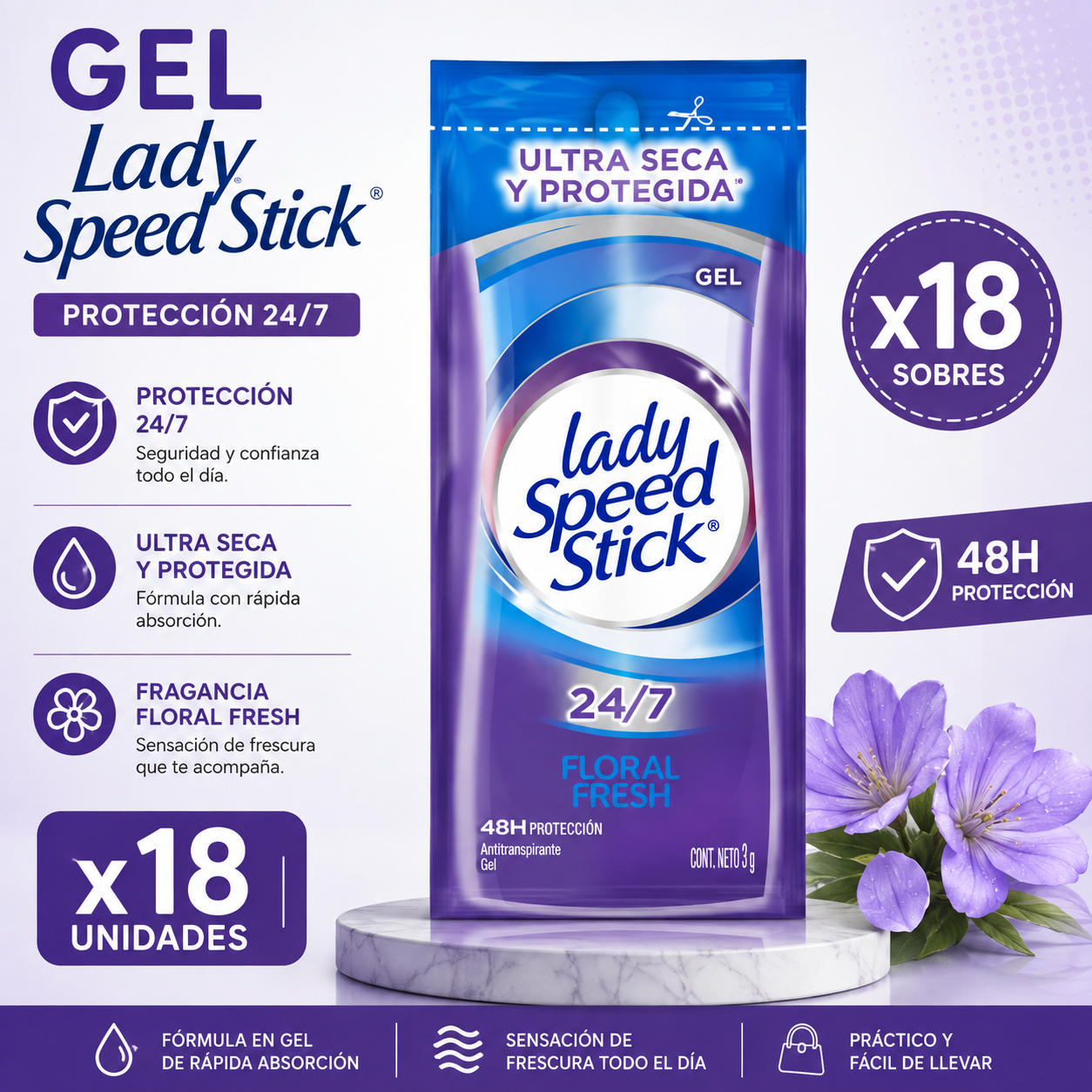 lady gel x18 